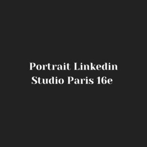 Séance portrait linkedin Studio Photo Paris 16e